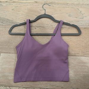 LULULEMON SIZE 2 PURPLE ALIGN TANK (worn once)!!